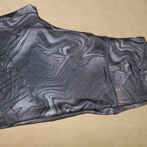 High-waist ankle leggings